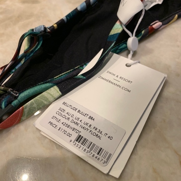 Zimmermann Bellitude Floral Bikini Top - Picture 12 of 12